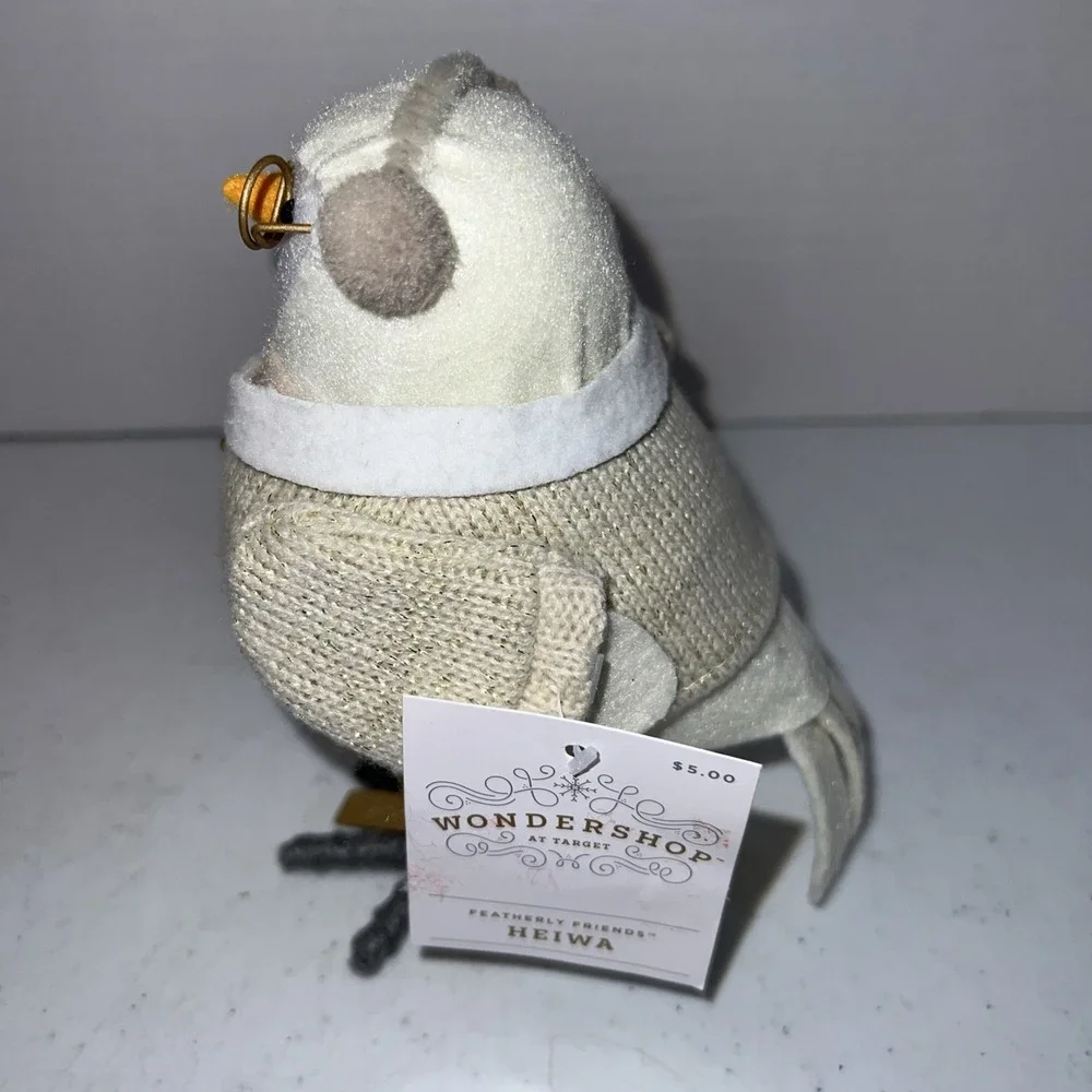 Target Wondershop Featherly Friends Bird HEIWA 2024 Felt Figurine Christmas